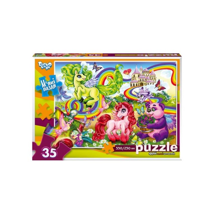 Пазли м'які на 35 елементів, ТМ Данко Тойс