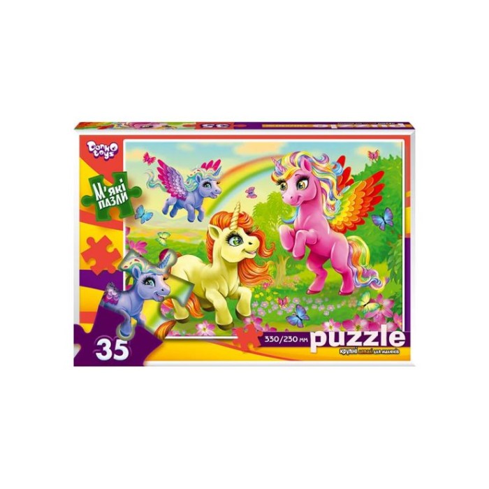 Пазли м'які на 35 елементів, ТМ Данко Тойс