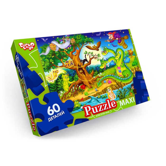 Пазли на 60 елементів максі , ТМ Данко Тойс