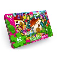 Пазли на 60 елементів максі , ТМ Данко Тойс
