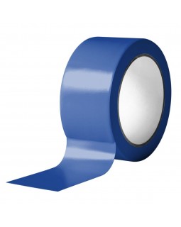 Лента-скотч, клейкая, синяя, 48 мм х 50 м х 40 мкм, Intertape