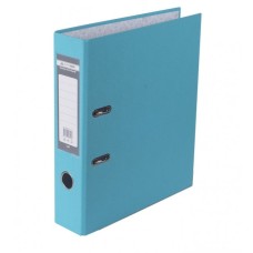 Папка-реєстратор «LUX » А4 однлстороння збірна 70 мм, PP, блакитина, ТМ JOBMAX