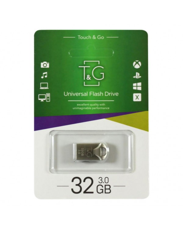Флеш-драйв «T&G» 106, 32 GB, металлическая