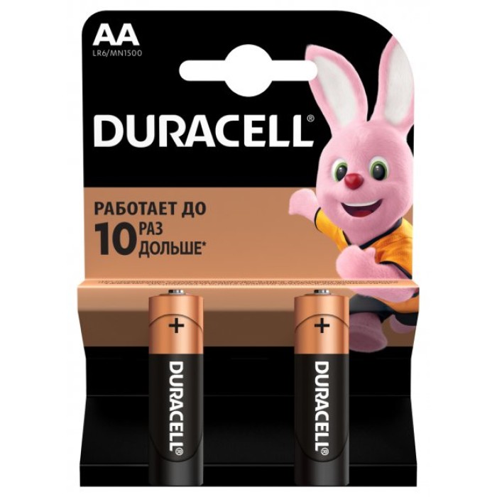 Батарейка «Duracell», LR06, MN1500, 1х2шт.