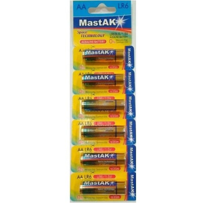 Батарейка Mastak LR06 Alkaline