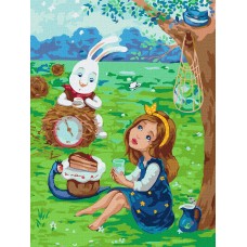 Набір для розпису по номерах «Метелики теж п'ють чай», 30х40см