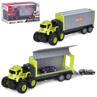 Автовоз 27 см інерційний з 2 машинками та аксесуарами, в асортименті, у коробці 31х16х11см