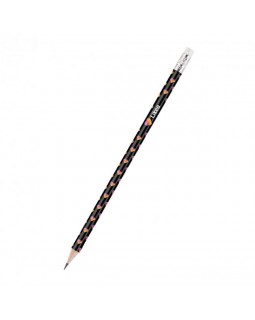 Олівець графітний «LK» з гумкою, у тубусі 36 шт., TM Kite