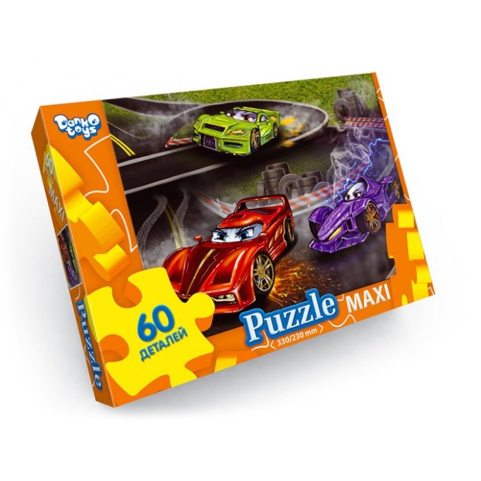 Пазли на 60 елементів максі , ТМ Данко Тойс