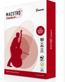 Бумага «Maestro», А4, 80г/м2, класс В, 500 листов