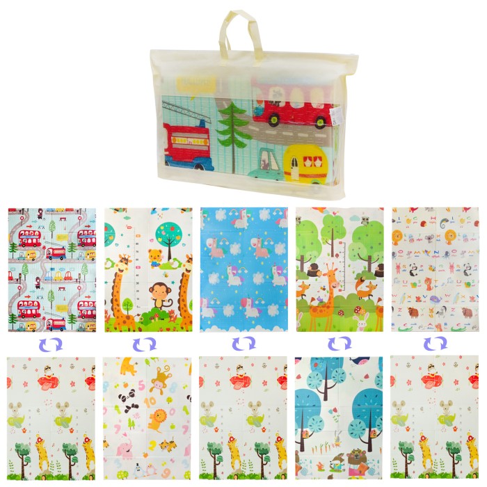 Килимок 120х180 см термо двосторонній складний з XPE, у сумці