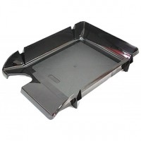 Лоток горизонтальний пластиковий чорний 340х250х58 мм, JOBMAX