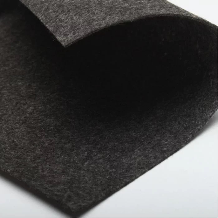 Фетр А4 товщиною 1,2 мм 170 gsm чорний, 10 аркушів, ТМ J.Otten