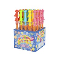 Мильні бульбашки «Меч» 40 см, в асортименті, 20 шт у дисплеї 25,5х40,5х20,5 см