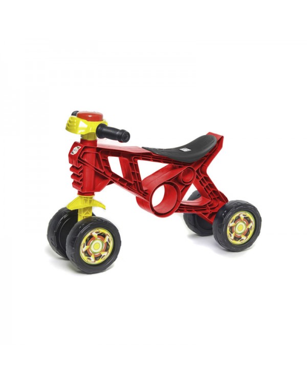 Мотоцикл-велобіг 4-колісний, червоний, до 20 кг, 57х28х38 см, ТМ Оріон