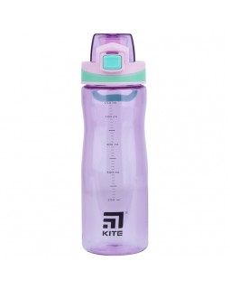 Бутылочка для воды, 650 мл, фиолетовая