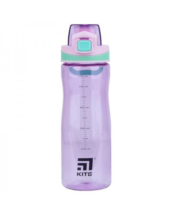 Бутылочка для воды, 650 мл, фиолетовая
