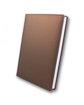Дневник недатированный 168 л., 142 х 203 мм «MILANO» коричневый
