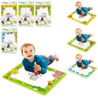 Килимок для малювання водою з 2 ручками, в асортименті, у пакеті 37х57,5х1см