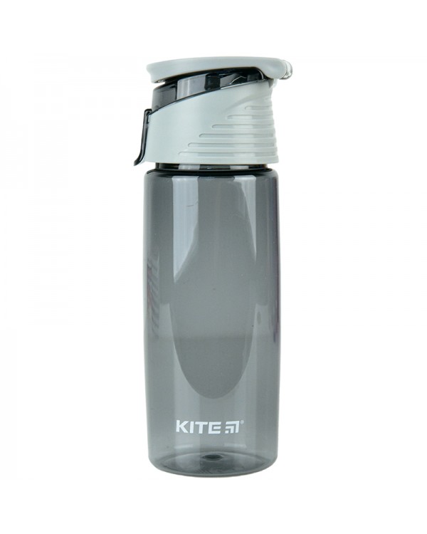 Бутылочка для воды, 550 мл, серая, TM KITE
