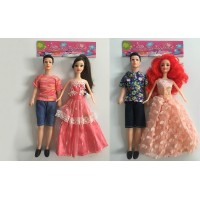 Набір ляльок «Сім`я» типу Барбі, в асортименті, у пакеті 28 см