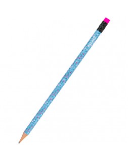 Олівець графітний «Floral», з гумкою, HB, у тубусі 36 шт., ТМ Axent