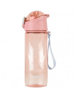 Пляшечка для води, 530 мл, ніжно-рожева, TM Kite