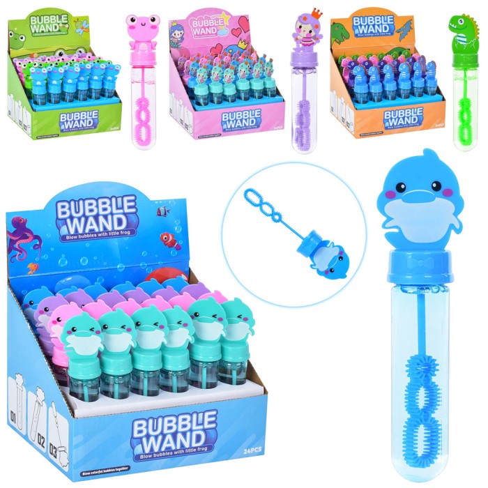 Мильнi бульбашки, в асортименті, 24 шт у дисплеї