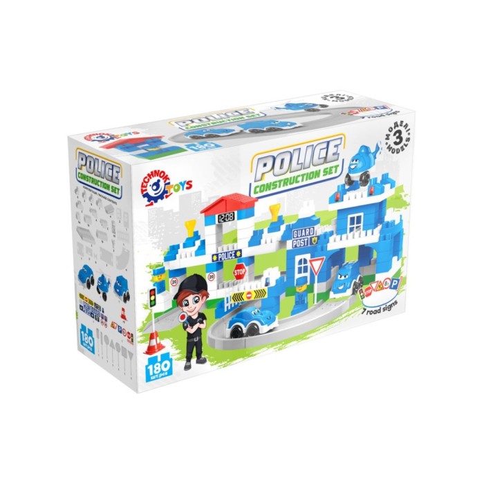 Конструктор на 180 деталей, у коробці 37,5х25х14 см, ТМ Технок