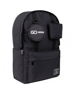 Рюкзак чорний, GoPack Education Teens, 45х30х12 см