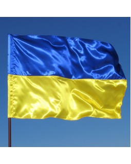 Прапор України, атлас, 90х135 см