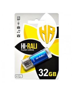 флеш-драйв «Hi-Rali», 32 GB, Rocket, синий