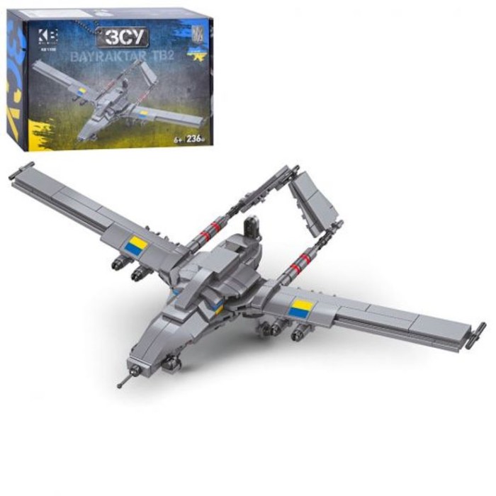 Конструктор «Безпілотник» на 236 деталей, у коробці 24,5х16-5 см