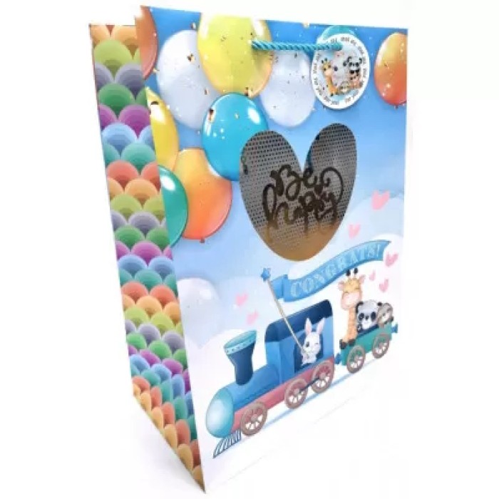 Пакет паперовий 30х40х17 см, ТМ Мандарин