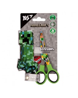 Ножницы «Minecraft» 13 см, с принтом на лезвии, ТМ YES