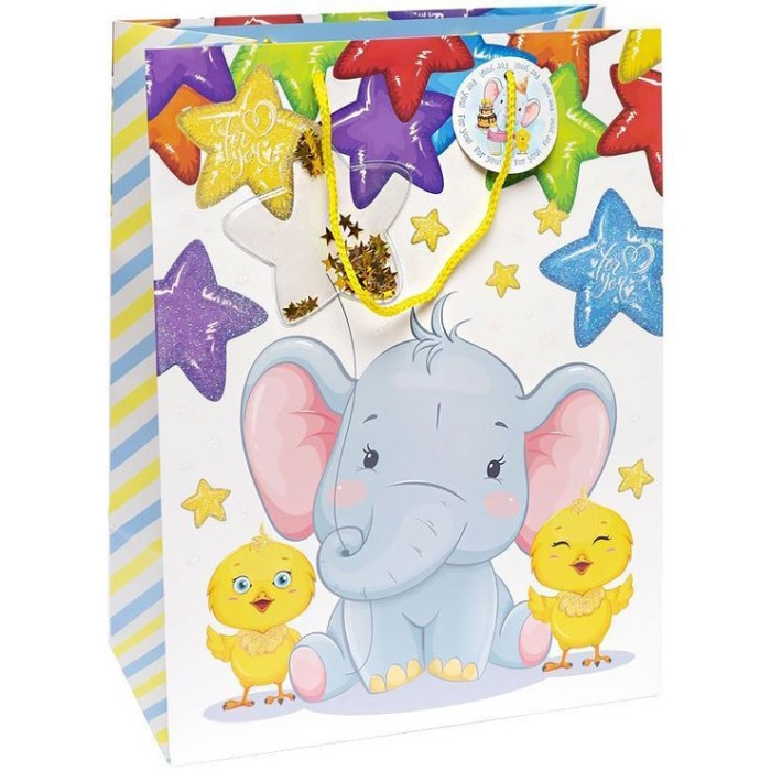 Пакет паперовий 30х40х17см, ТМ Мандарин