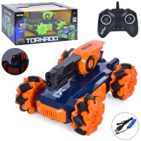 Машина 18 см р/к на акумуляторі 2.4G зі звуком, світлом, USB та роликовими колесами, в асортименті