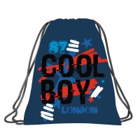 Сумка для взуття «Крутий хлопець» 46х33 см з затяжкою по колу, Hipe