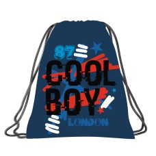 Сумка для взуття «Крутий хлопець» 46х33 см з затяжкою по колу, Hipe