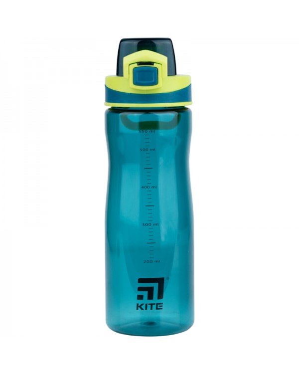 Пляшечка для води, 650 мл, зелена, TM Kite