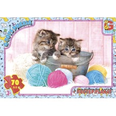 Пазли «Домашні улюбленці» на 70 елементів, ТМ G-Toys