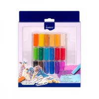 Пастель «Chroma» на 18 кльорів суха, TM Marco