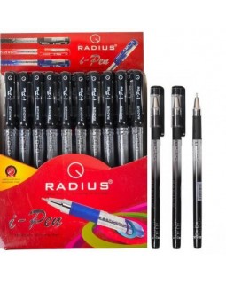 Ручка «I-Pen», корпус з принтом, колір чорний, ТМ Radius