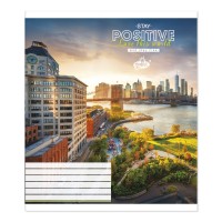 Зошит на 60 аркушів у лінію «Нейтральний мiкс», №2278, ТМ Brisk