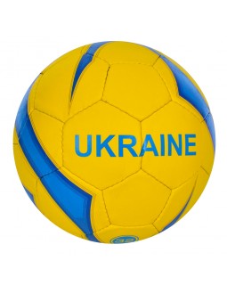 М'яч футбольний, розмір 5, ПУ1, 4 мм, 4 шари, ручна робота, 32 панелі, 420-440 г, у пакеті