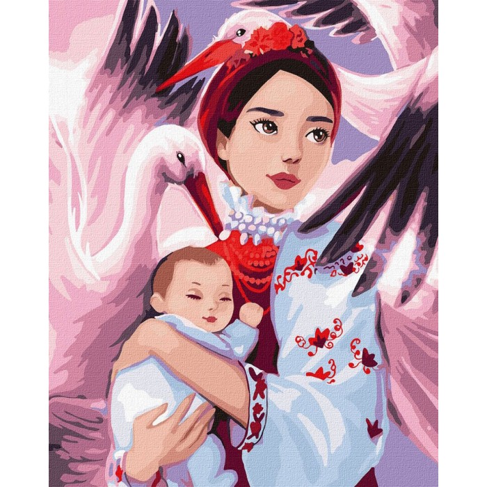 Набір для розпису по номерах «Надійний захист», 40х50 см, ТМ Ідейка