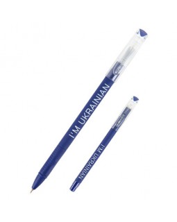 Ручка «Direkt I'm ukrainian», шариковая, синяя, ТМ Axent