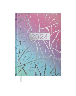 Дневник датированный «MIRACLE», 2024, A5, голубой