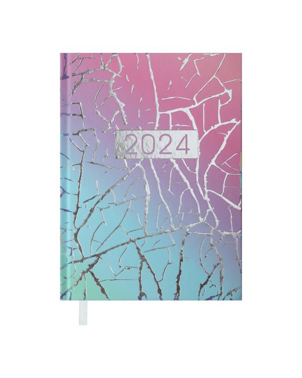 Дневник датированный «MIRACLE», 2024, A5, голубой