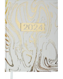 Дневник датированный «MIRACLE», 2024, A5, белый